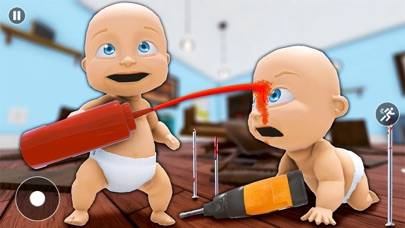 Unique Baby Twins Prank Games! App screenshot #1