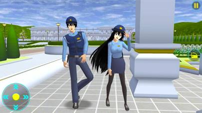 Sakura Cop Police Officer Game App-Screenshot #1
