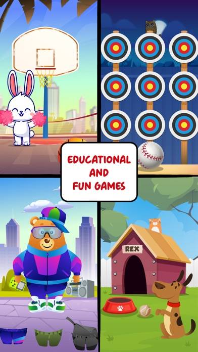 Animal games for toddler kids captura de pantalla