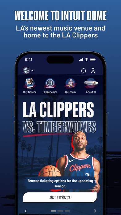 LA Clippers + Intuit Dome screenshot