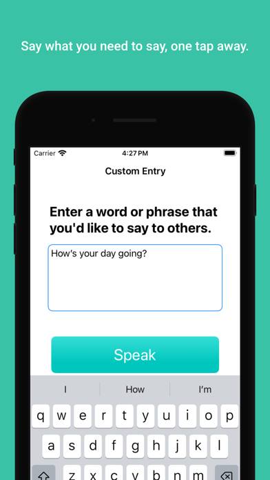 SpeakLink: Text-to-speech app Schermata dell'app #2
