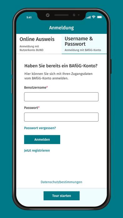 BAföG Digital App-Screenshot #1