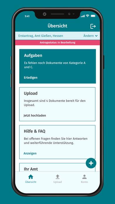 BAföG Digital App-Screenshot #2