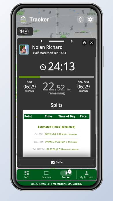 OKC Memorial Marathon App screenshot #3
