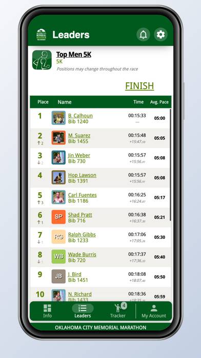 OKC Memorial Marathon App screenshot #6