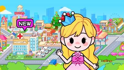 Princess Town Decorating Games Captura de pantalla de la aplicación #3