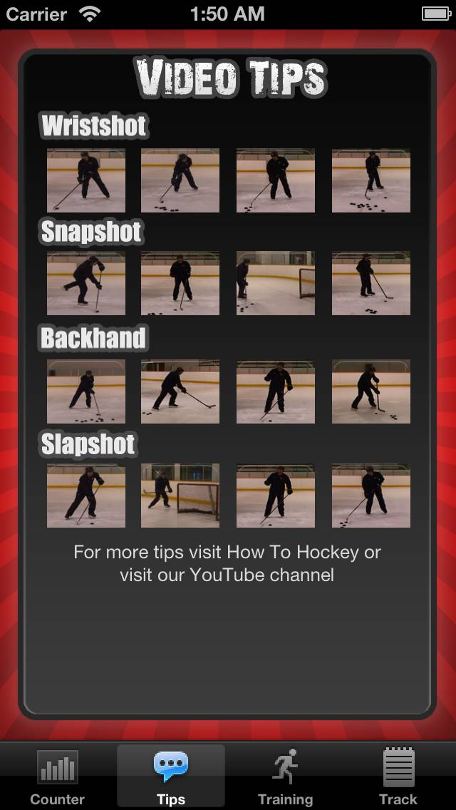 ISnipe Hockey Trainer App-Screenshot #2