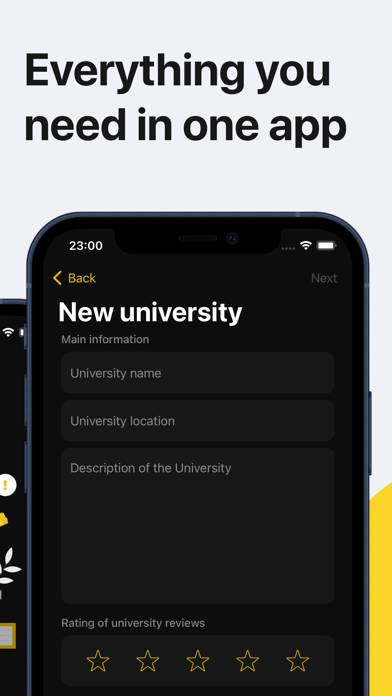 Tickoff – Choose University App screenshot #2