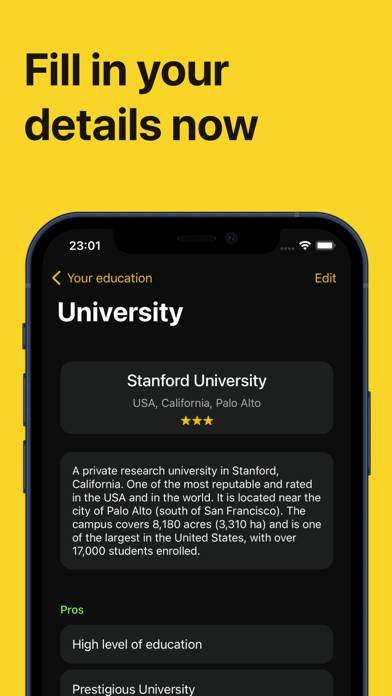 Tickoff – Choose University App screenshot #4