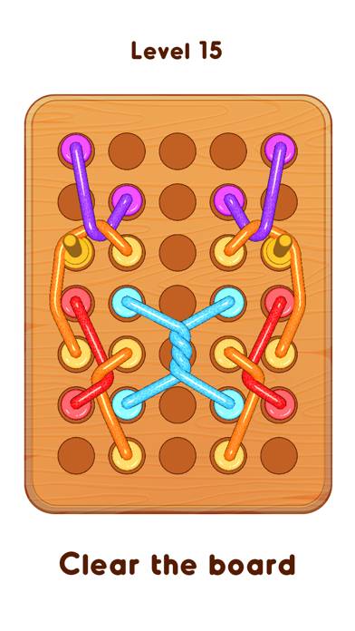 Woody Untangle Rope 3D Puzzle Скриншот приложения #2
