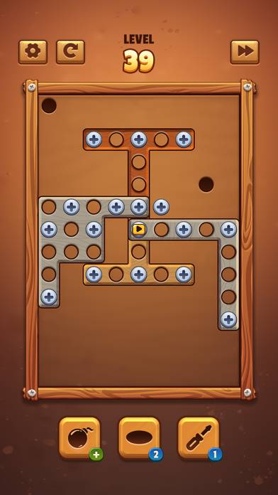 Screw Nuts: Bolts & Pin Puzzle Schermata dell'app #3