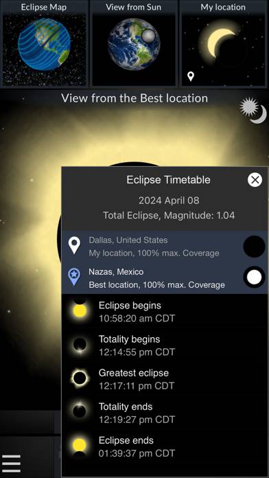 Solar Eclipse Guide 2024 App screenshot #6