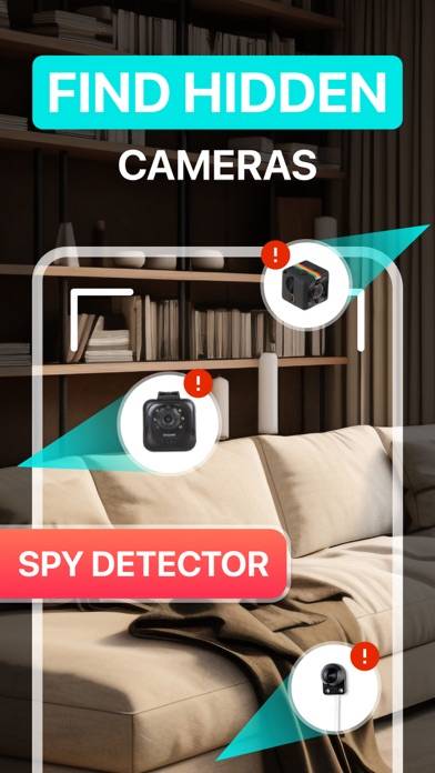 Hidden Camera SpyDetector App screenshot