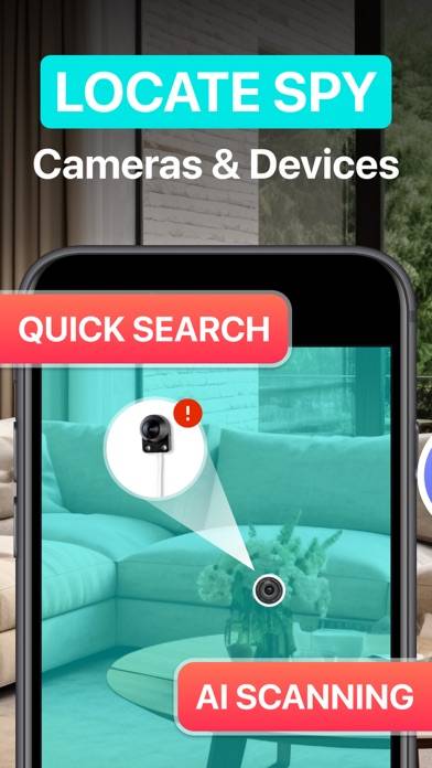 Hidden Camera SpyDetector App screenshot