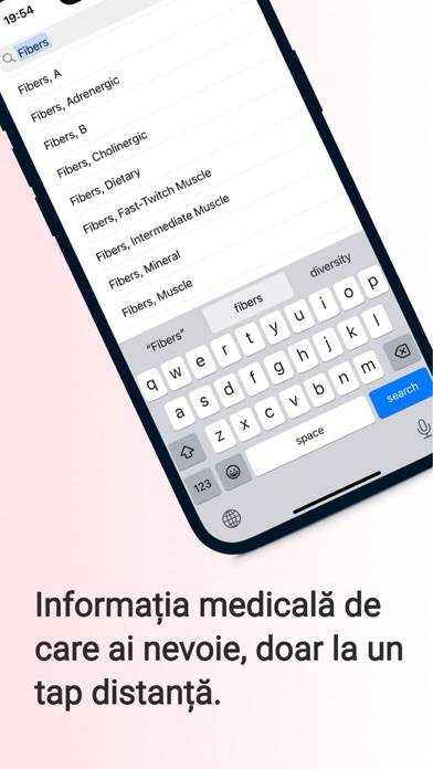 Dictionar Medical Schermata dell'app