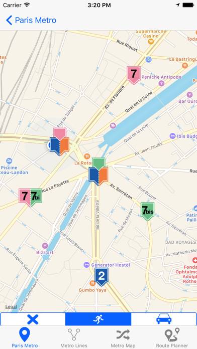 Paris Metro & Subway App screenshot #5