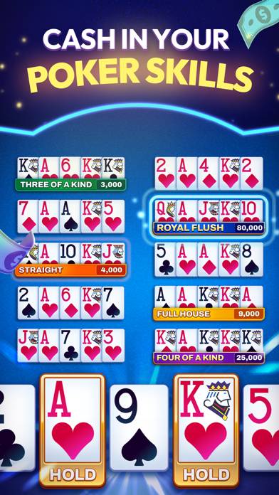 Blackout Poker skärmdump av spelet