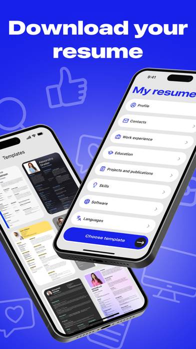 Resume Builder: CV Creator Pro App screenshot #1