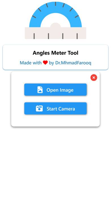 Angle Meter & Cobb Angle Meter Schermata dell'app