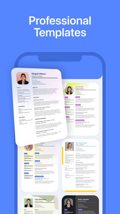 Resume & CV Builder: Templates App screenshot #4