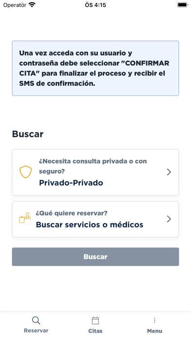 Hospitales Parque: Cita Online App screenshot #3