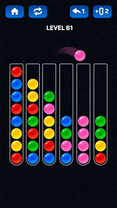 Ball Sort Puzzle: Sort Color App skärmdump #2