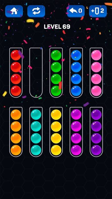 Ball Sort Puzzle: Sort Color App skärmdump #6