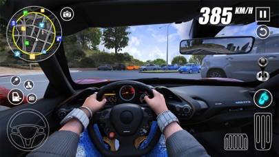 Real Car Driving: 3D Car City Capture d'écran de l'application #2