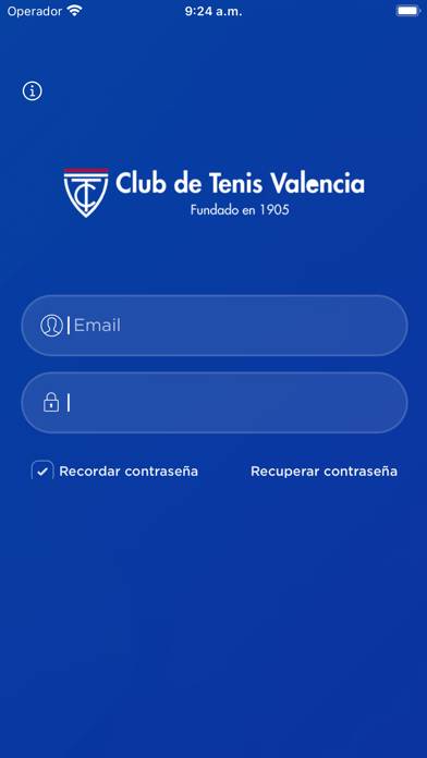 Club De Tenis Valencia App screenshot #1