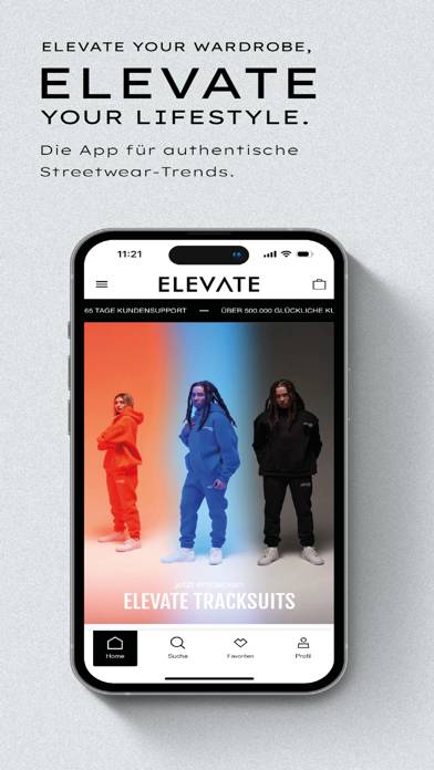 ELEVATE App-Screenshot #1