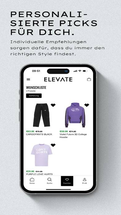 ELEVATE - Streetwear Style Bildschirmfoto