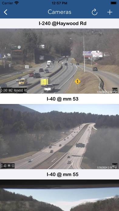 North Carolina Traffic Cameras App screenshot