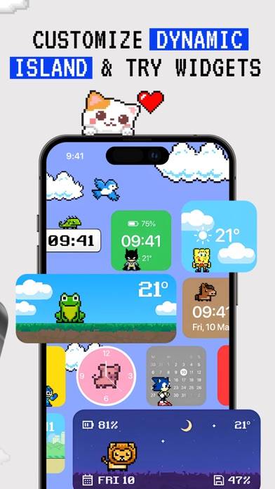 Pixel Pets : Widget & Activity Uygulama ekran görüntüsü #2