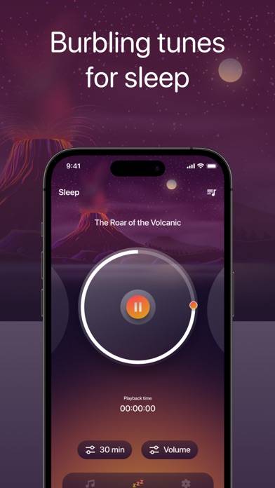 Volcano Soundscape: Calm Relax Скриншот приложения #3