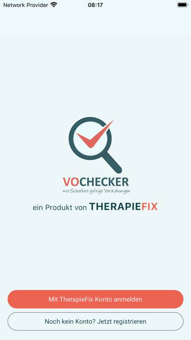 VOChecker Bildschirmfoto