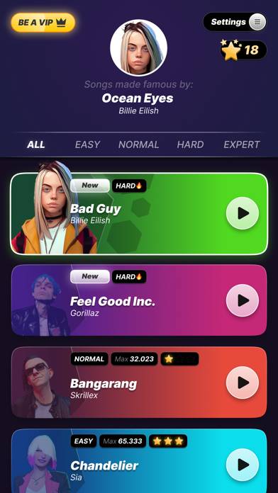 Pop Beat: Star Hits & Music Schermata dell'app #2