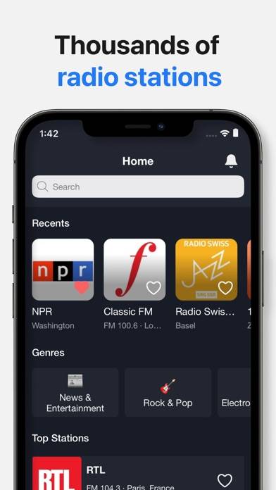 Radio App App screenshot
