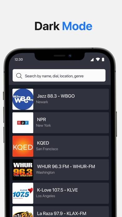 Radio App App screenshot