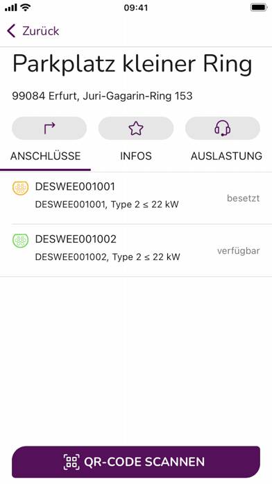 TEAG Mobil Ladeapp App-Screenshot #2
