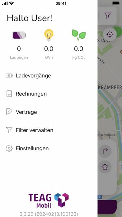 TEAG Mobil Ladeapp App-Screenshot #3