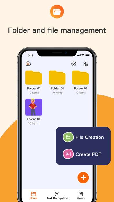 SVF PDF: OCR Scan Edit Reader App screenshot