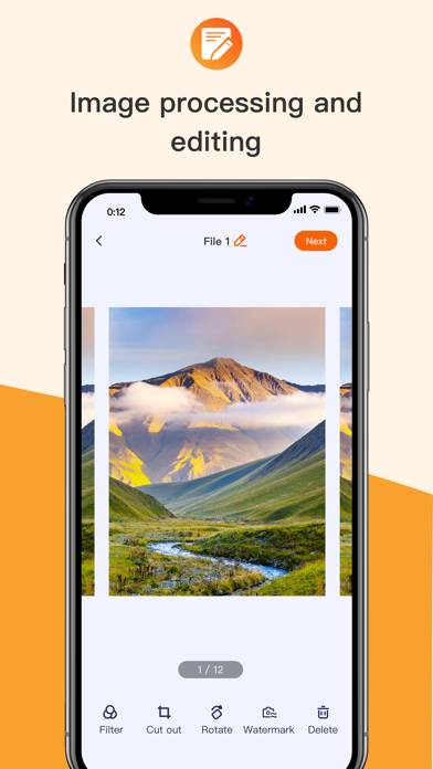 SVF PDF: OCR Scan Edit Reader App screenshot