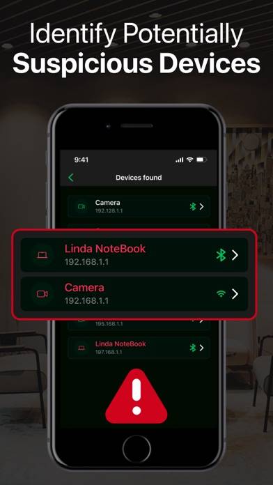 Hidden Camera Detector Cam App App skärmdump #2