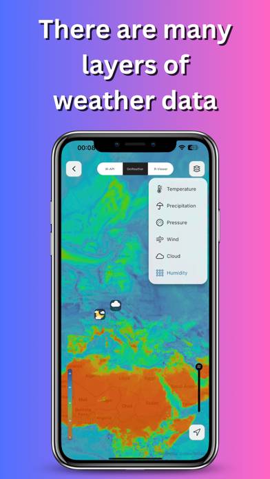 Weather Radar Forecast Pro Captura de pantalla de la aplicación #3