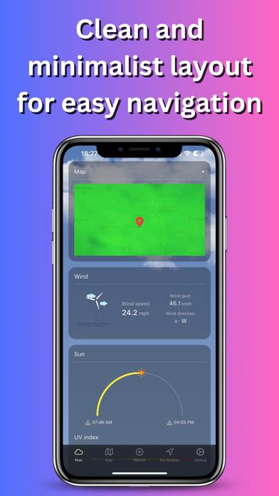 Weather Radar Forecast Pro App-Screenshot #4