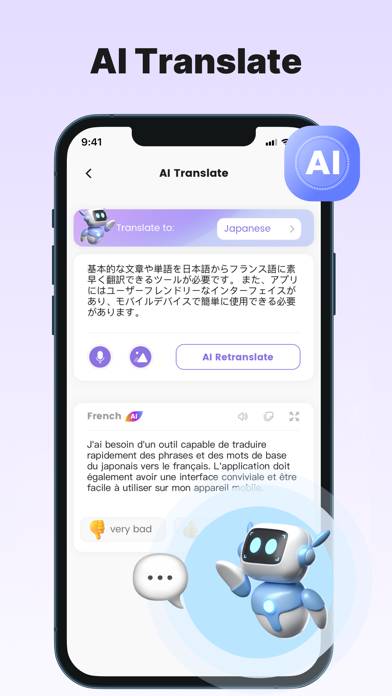 Translate Voice: AI Translator App screenshot #4