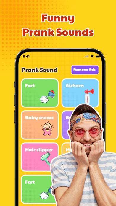 Funny Prank Sounds App skärmdump #1