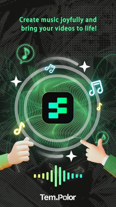 TemPolor: AI Music Maker Schermata dell'app