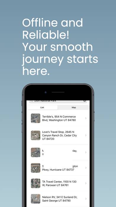 RV Dump Sites App screenshot