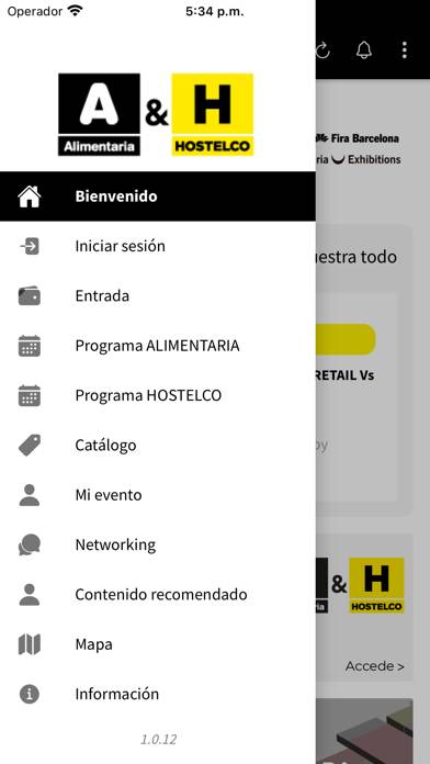 Alimentaria & HOSTELCO 2024 Captura de pantalla de la aplicación #2